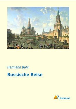 Kartonierter Einband Russische Reise von Hermann Bahr