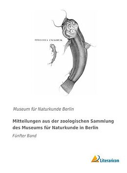 Kartonierter Einband Mitteilungen aus der zoologischen Sammlung des Museums für Naturkunde in Berlin von 