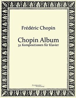 Kartonierter Einband Chopin Album von Frédéric Chopin
