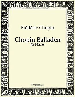 Kartonierter Einband Chopin Balladen von Frédéric Chopin