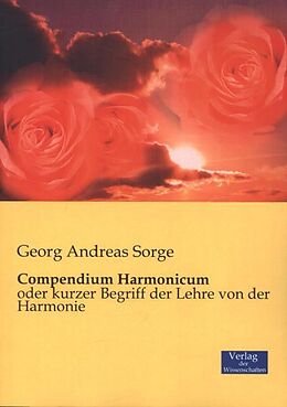 Kartonierter Einband Compendium Harmonicum von Georg Andreas Sorge