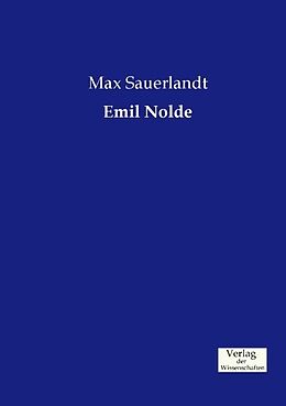 Kartonierter Einband Emil Nolde von Max Sauerlandt