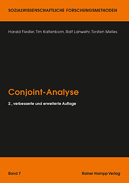 Kartonierter Einband Conjoint-Analyse von Harald Fiedler, Tim Kaltenborn, Ralf Lanwehr