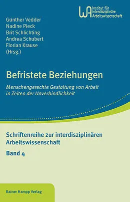 E-Book (pdf) Befristete Beziehungen von Günther Vedder, Nadine Pieck, Brit Schlichting