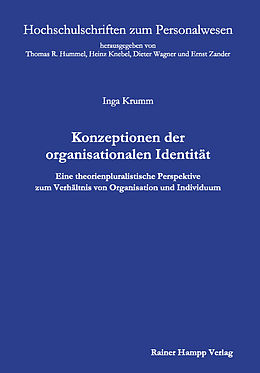 E-Book (pdf) Konzeptionen der organisationalen Identität von Inga Krumm