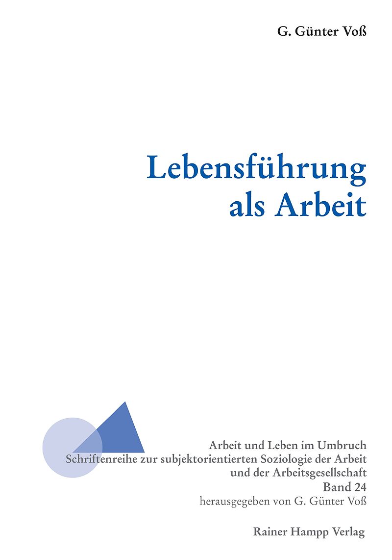 Lebensführung als Arbeit