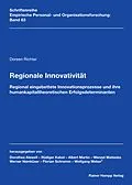 E-Book (pdf) Regionale Innovativität von Doreen Richter