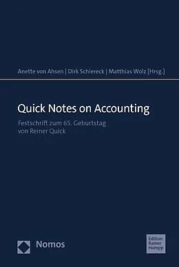 E-Book (pdf) Quick Notes on Accounting von 