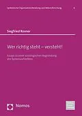 E-Book (pdf) Wer richtig steht  versteht! von Siegfried Rosner