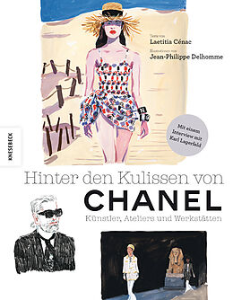 Couverture cartonnée Hinter den Kulissen von Chanel de Laetitia Cénac