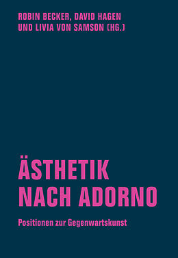 Kartonierter Einband Ästhetik nach Adorno von 