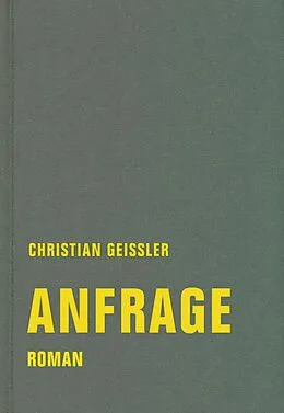 E-Book (epub) Anfrage von Christian Geissler