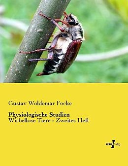 Kartonierter Einband Physiologische Studien von Gustav Woldemar Focke