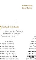 E-Book (epub) Unser Leben von Stefan Schütz