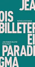 E-Book (epub) Ein Paradigma von Jean François Billeter