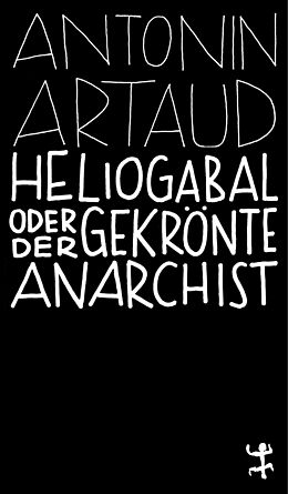 Kartonierter Einband Heliogabal von Antonin Artaud