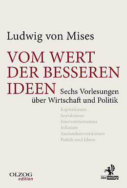 E-Book (epub) Vom Wert der besseren Ideen von Ludwig von Mises
