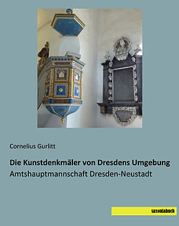 Kartonierter Einband Die Kunstdenkmäler von Dresdens Umgebung von Cornelius Gurlitt