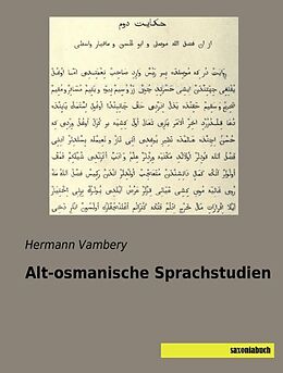 Kartonierter Einband Alt-osmanische Sprachstudien von Hermann Vambery