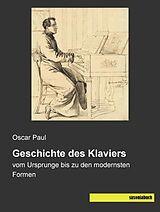 Kartonierter Einband Geschichte des Klaviers von Oscar Paul