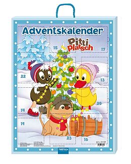 Kalender Trötsch Unser Sandmännchen Minibücher Adventskalender Pittiplatsch von 