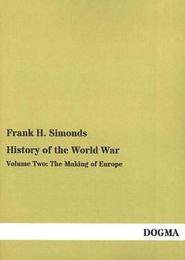 Kartonierter Einband History of the World War von Frank H. Simonds