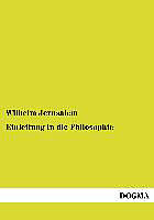 Kartonierter Einband Einleitung in die Philosophie von Wilhelm Jerusalem