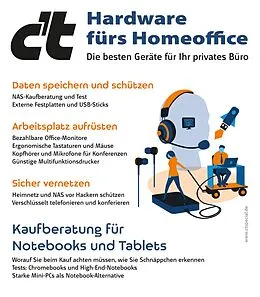 E-Book (pdf) c't Hardware fürs Homeoffice von c't-Redaktion