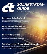 E-Book (pdf) c't Solarstrom-Guide 2023 von c't-Redaktion