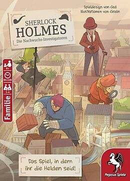 Fester Einband Sherlock Holmes - Die Nachwuchs-Investigatoren (Krimi-Comic-Spiel) von Ced