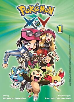 Kartonierter Einband Pokémon X und Y 01 von Hidenori Kusaka, Satoshi Yamamoto