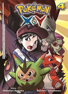 Kartonierter Einband Pokémon X und Y 04 von Hidenori Kusaka, Satoshi Yamamoto