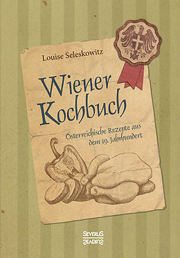 Kartonierter Einband Wiener Kochbuch von Louise Seleskowitz