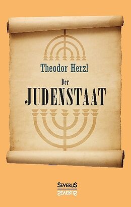 Kartonierter Einband Der Judenstaat von Theodor Herzl