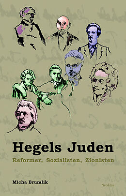 Kartonierter Einband Hegels Juden von Micha Brumlik