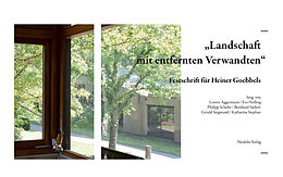Kartonierter Einband Landschaft mit entfernten Verwandten von Lorenz Aggermann, Auftrag : Lorey, Marcel Baumgartner