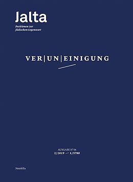 E-Book (pdf) Ver|un|einigung von Marc Bausback, Andreas Brämer, Micha Brumlik