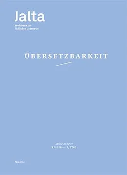 E-Book (pdf) Übersetzbarkeit von Yossi Bartal, Michael Becker, Gideon Botsch