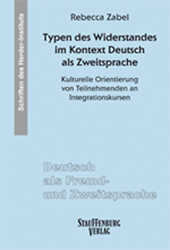 Typen des Widerstandes im Kontext Deutsch als Zweitsprache