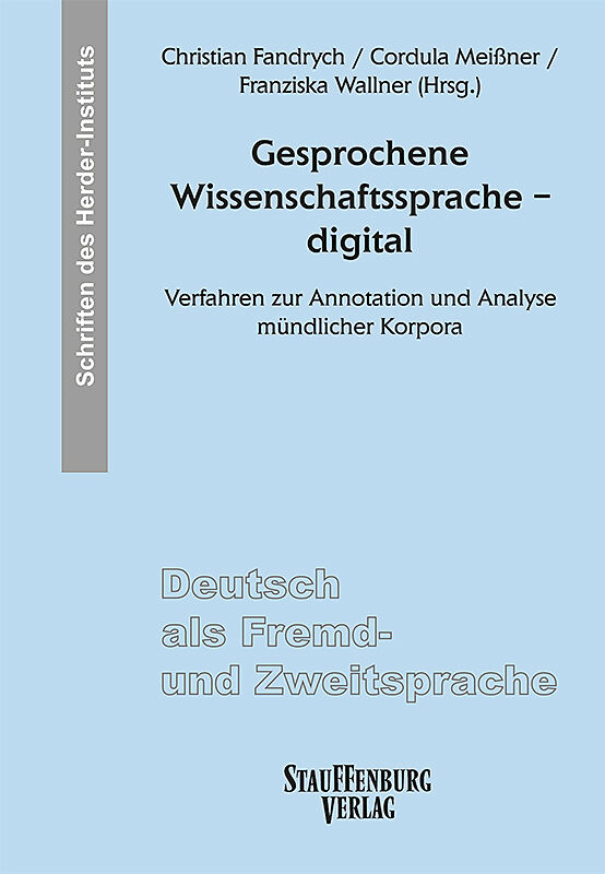 Gesprochene Wissenschaftssprache  digital