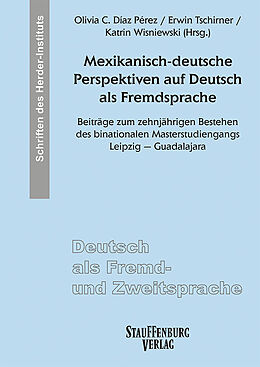 Kartonierter Einband Mexikanisch-deutsche Perspektiven auf Deutsch als Fremdsprache von 