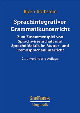 E-Book (pdf) Sprachintegrativer Grammatikunterricht von Björn Rothstein