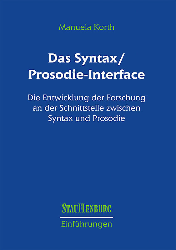 Das Syntax/Prosodie-Interface