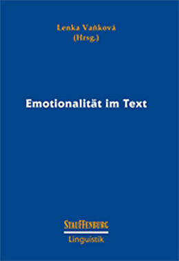Kartonierter Einband Emotionalität im Text von Lenka Vankova