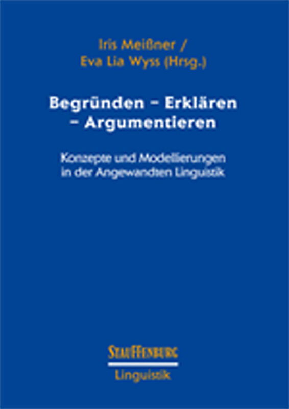 Begründen  Erklären  Argumentieren