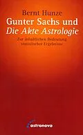 E-Book (epub) Gunter Sachs und "Die Akte Astrologie" von Bernt Hunze