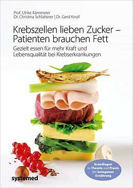 Livre Relié Krebszellen lieben Zucker  Patienten brauchen Fett de Ulrike Kämmerer, Christina Schlatterer, Gerd Knoll