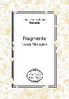 Kartonierter Einband Fragmente von NOVALIS Friedrich von Hardenberg
