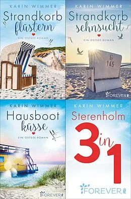 E-Book (epub) Strandkorbflüstern // Strandkorbsehnsucht // Hausbootküsse von Karin Wimmer