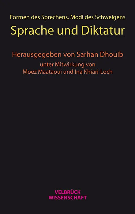 Formen des Sprechens, Modi des Schweigens